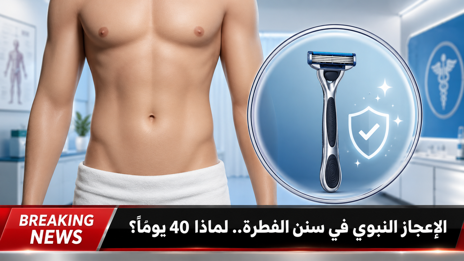 لماذا خلق الله الشعر حول الأعضاء التناسلية؟ وما السر وراء حث الرسول ﷺ على حلقه كل 40 يوماً؟
