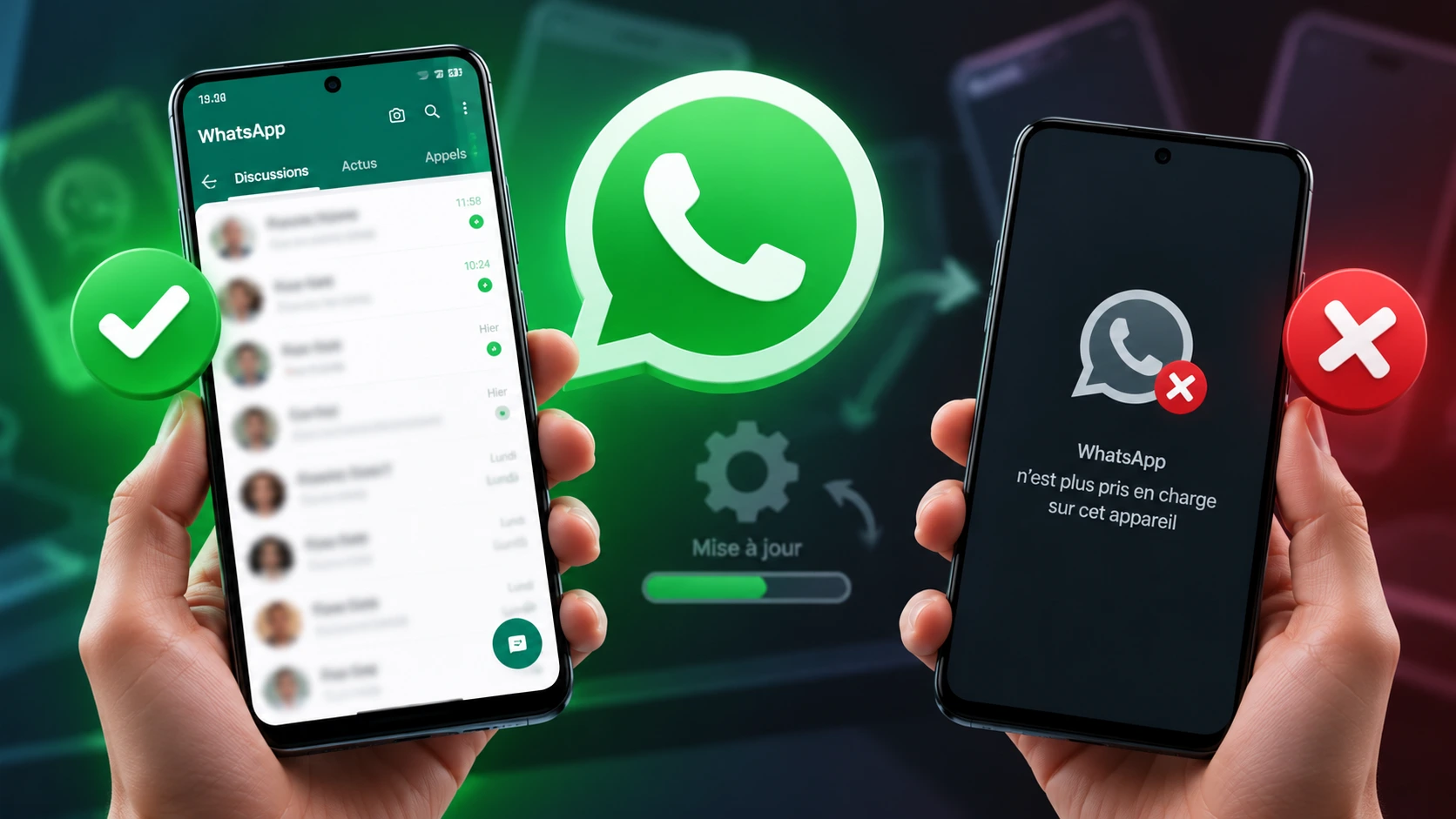 واتساب يطوي صفحة أجهزة أندرويد القديمة.. هذه الهواتف التي يشملها القرار