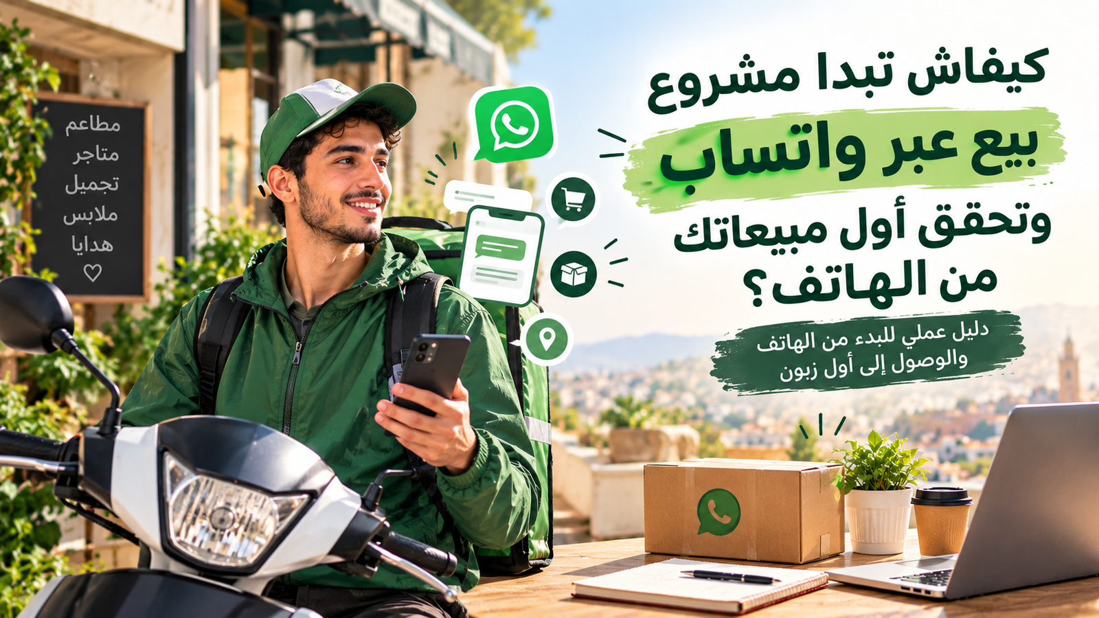 مشروع التوصيل المحلي: كيفاش تبدا خدمة مطلوبة وتبني زبناء ديالك؟